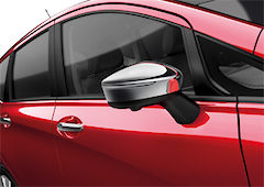 Mirror caps (Chrome) Nissan Note E12