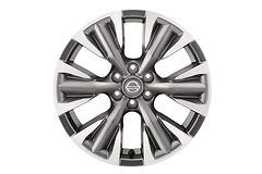 18" Alloy wheel diamond cut (Dark grey KAD) Nissan Navara D23