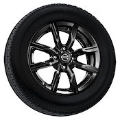 15'' alloy wheel - Metallic Black (Z11) with the center cap associated (1 unit) Nissan Note E12