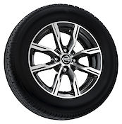 15'' alloy wheel - Diamond cut Dark Grey with the center cap associated (1 unit) Nissan Note E12
