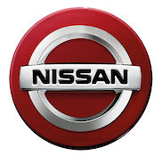 Center cap Red (x1) Nissan Note E12
