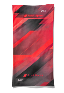 Audi Sport Tuubihuivi,punainen/harmaa