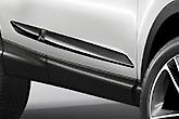 Body side mouldings (black Z11). Nissan Qashqai J11