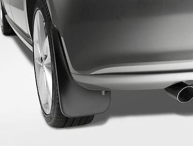 REAR MUD FLAPS (SHORTENED), VW POLO