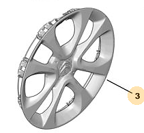 Koristekapseli 15" Mont Blanc, 1kpl