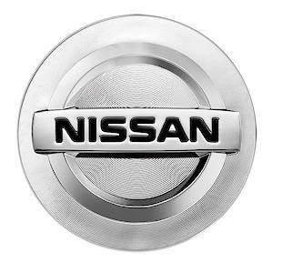 Center cap chrome (x1) Nissan Note E12
