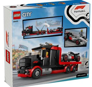 Lego City Audi F1® gray/red/blau with F1® D. Rekka