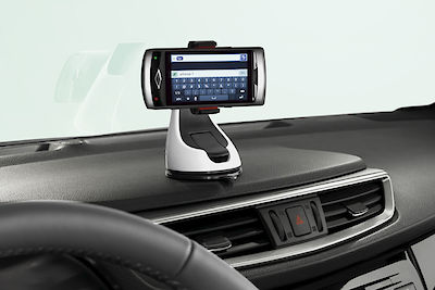 ÄLYPUHELINTELINE 360 VALKOINEN NISSAN QASHQAI J11