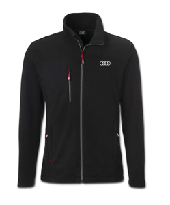AUDI, FLEECETAKKI,MUSTA (XXXL)