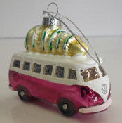 Joulukuusen koriste, punainen VW T1