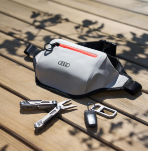 Audi hip bag, light grey
